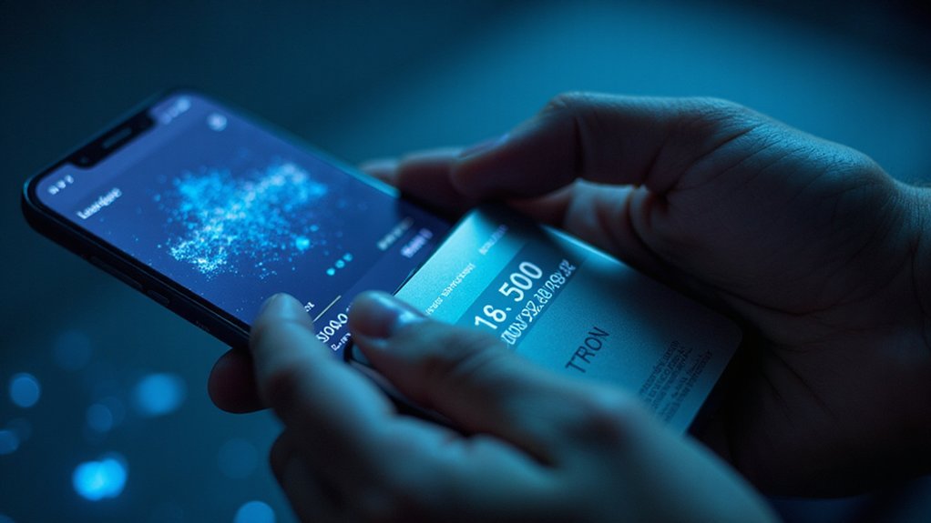 tron stablecoin on ledger mobile